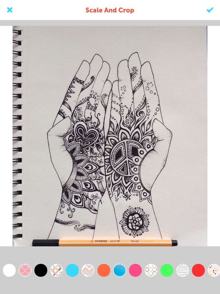 768x1024 These Hands Represent Giving Peace Love And Kindness - Kindness Sketch