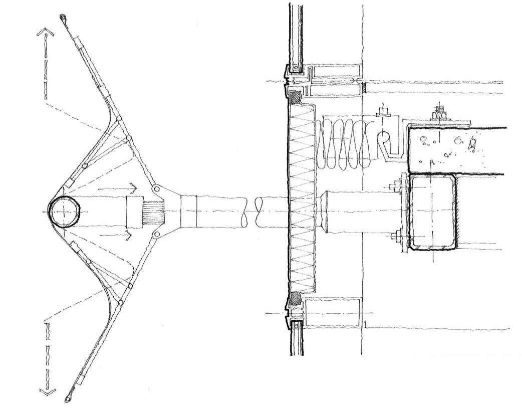 1042x816 Cj Rampd Center Kinetic Facade Responsive Skins - Kinetic Sketch
