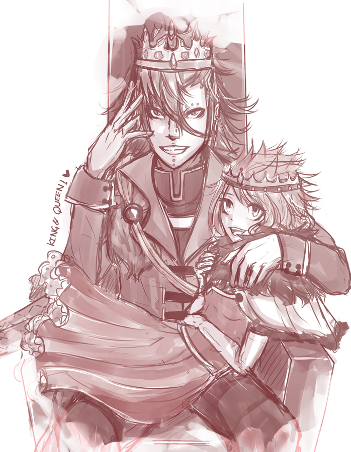 698x900 Sketch King And Queen By Eqqlo - King And Queen Sketch