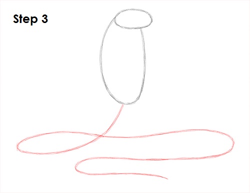 500x386 How To Draw A Snake (King Cobra) - King Cobra Sketch