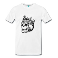 190x190 King Crown Skull By Eigenbroetlerdesigns Spreadshirt - King Crown Sketch