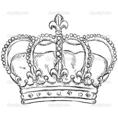 236x236 7 Best Crown Drawing Images Crowns, King Crown - King Crown Sketch