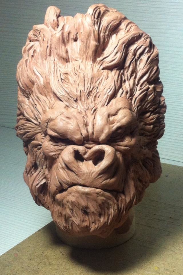 640x960 Artstation - King Kong Sketch