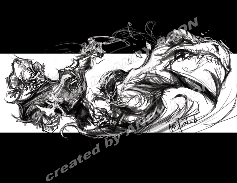 792x612 Kingkong Sketch By Skyknightnd - King Kong Sketch