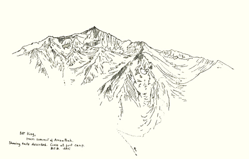 500x320 Filesketch Of Mount King By Bolton Brown.jpg - King Sketch