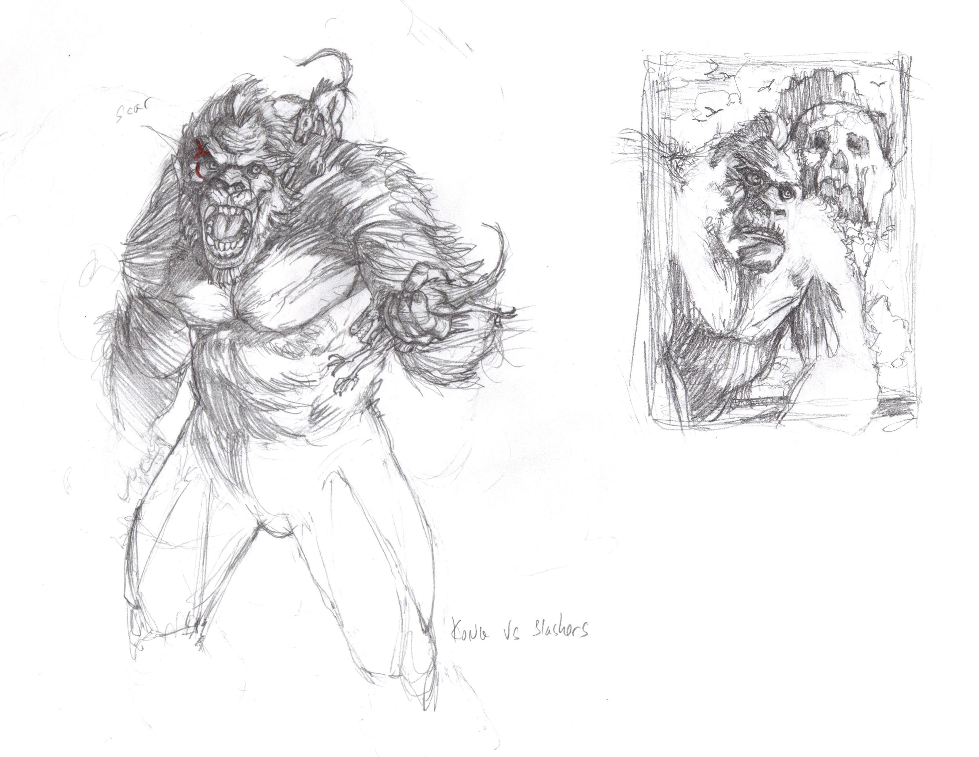 3300x2550 King Kong Sketch Pack Online Store Powered By - King Sketch