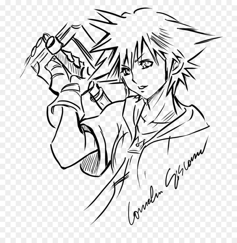 Kingdom Hearts Sketch at Explore collection of