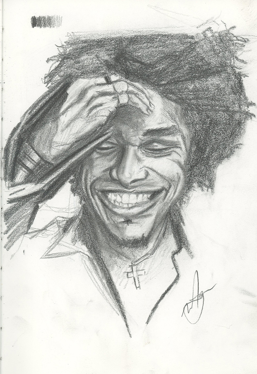 825x1200 Portrait Sketches On Behance - Kingly Figure Sketch