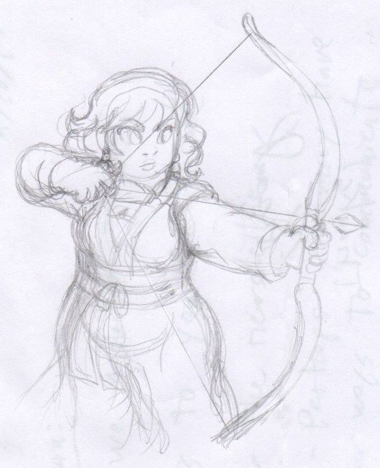 540x665 Preparatory Sketch Tumblr - Kingly Figure Sketch