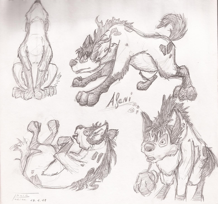 900x842 Disney Afeni The Hyena Sketch By Pimander1446 - Kingly Figure Sketch