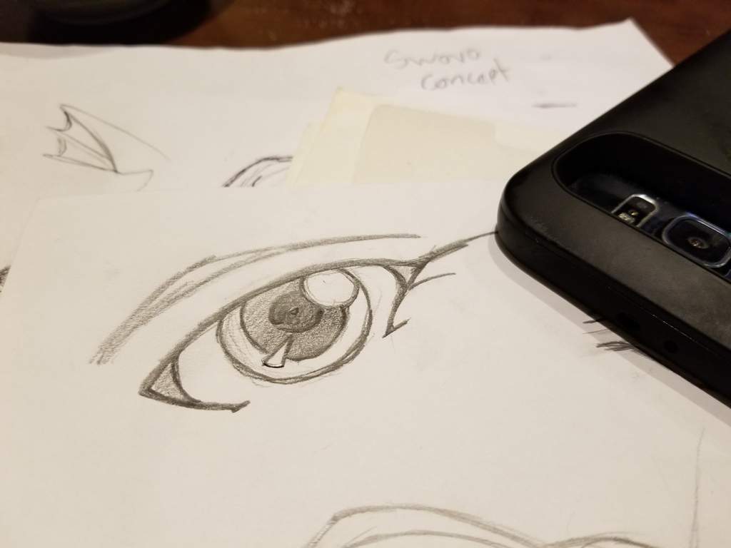 1024x768 Eye Sketch Comic Artists And Novel Amino Amino - Kingly Figure Sketch