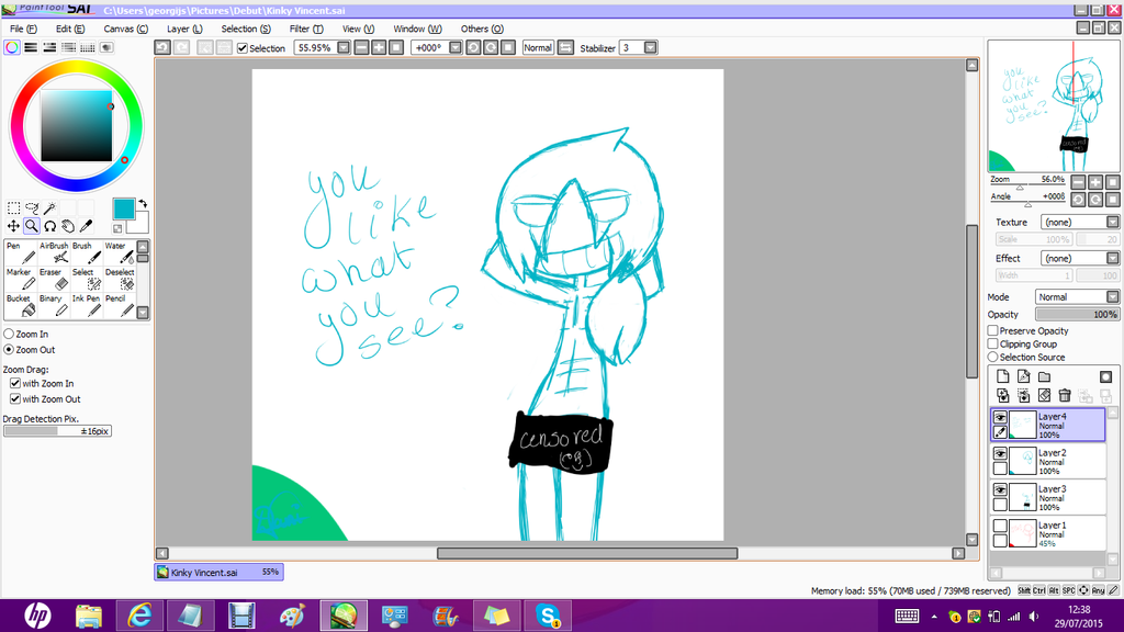 1024x576 Kinky Sketch By Fabulousanddumbness1 - Kinky Sketch