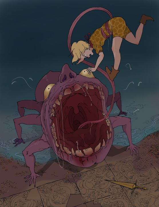 556x720 Goro The Man Spider - Kinky Sketch