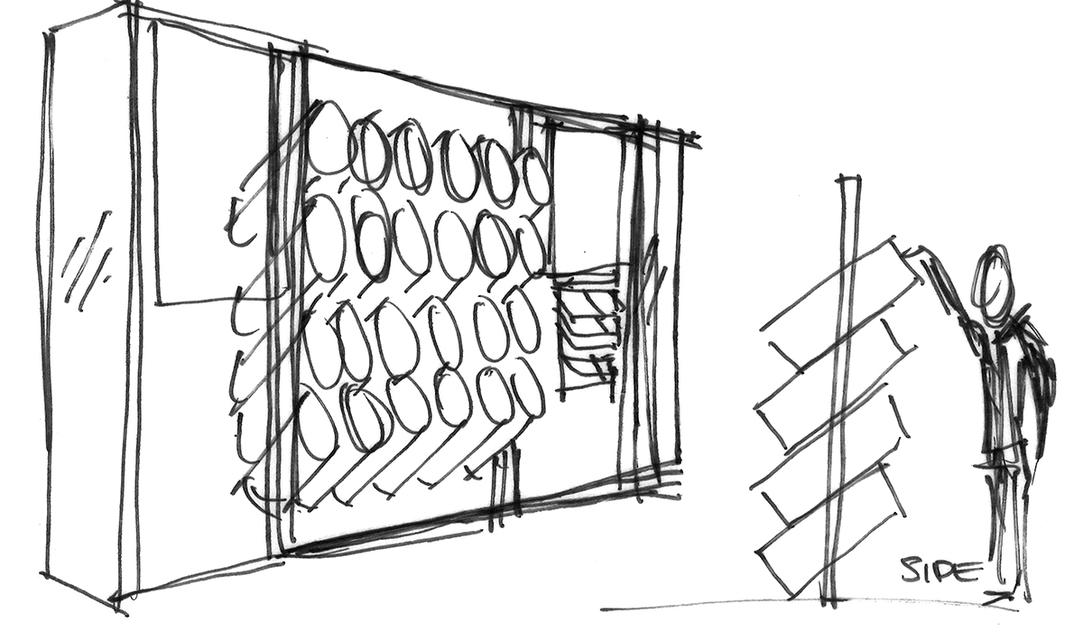 1200x700 Hexa Recreation Interactive Kiosk Chandler - Kiosk Sketch