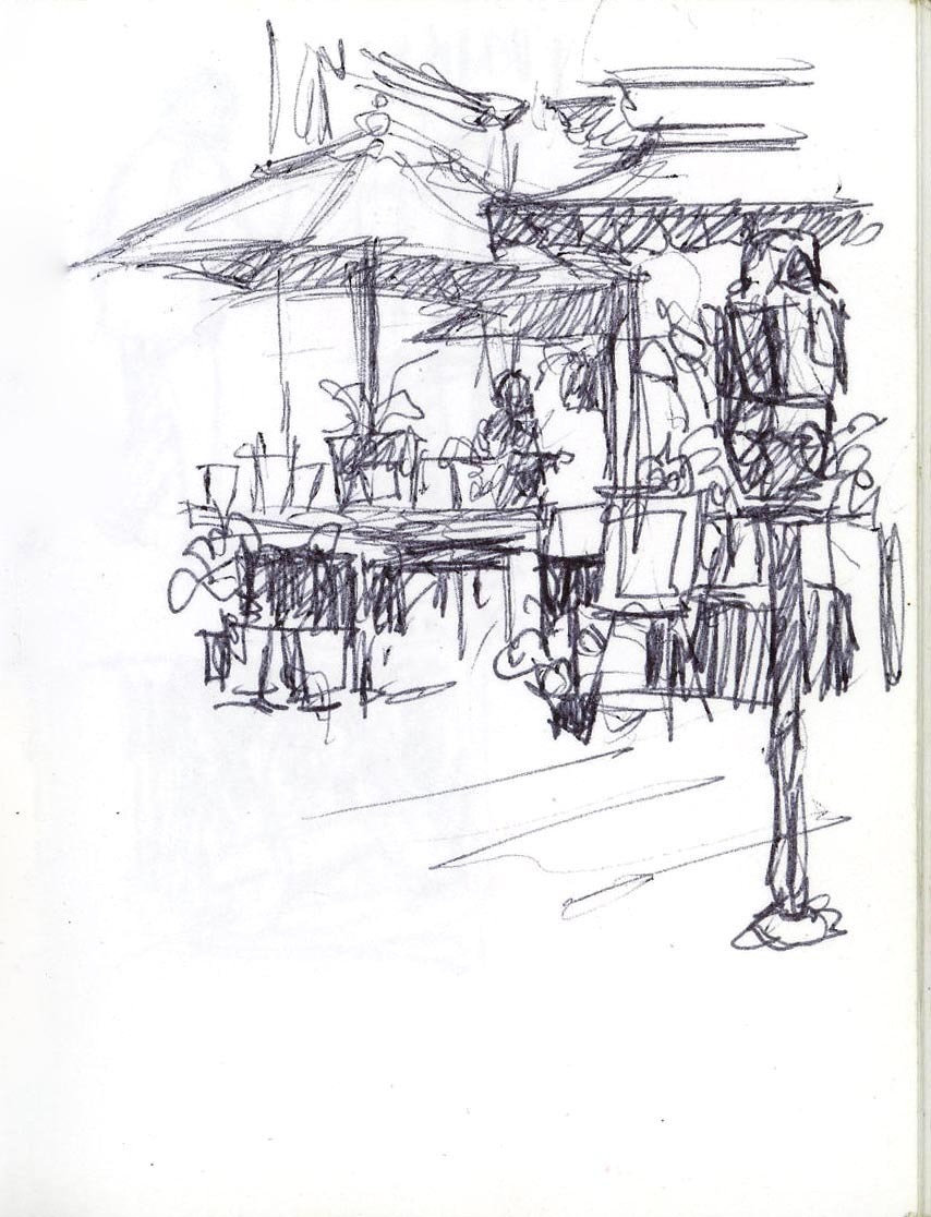 854x1116 Ron And Lois Grauer - Kiosk Sketch