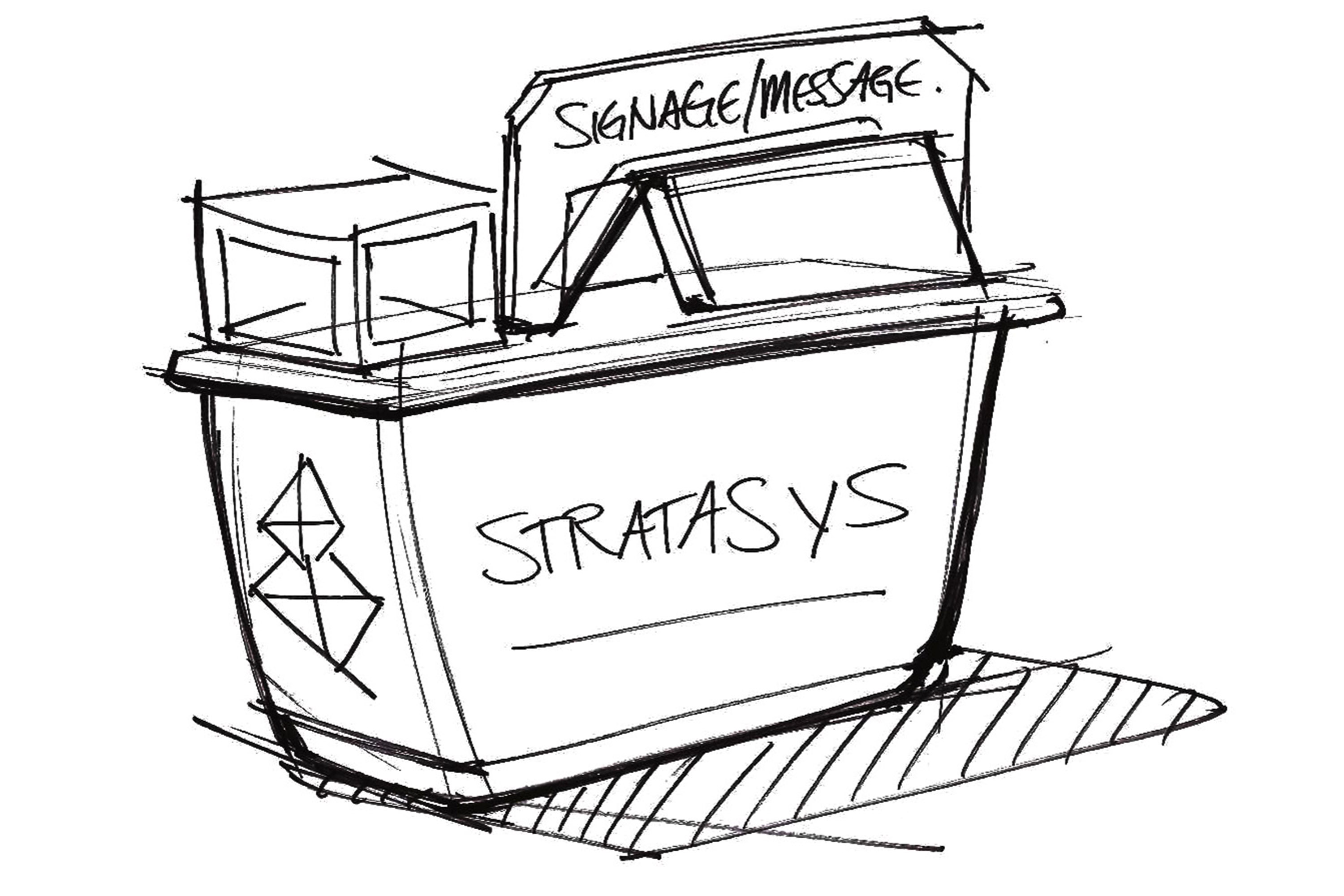 3000x2000 Stratysys - Kiosk Sketch