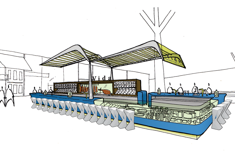 819x555 Westfield Iconic Kiosk - Kiosk Sketch