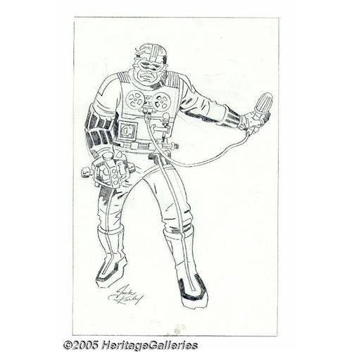 500x500 Jack Kirby - Kirby Sketch