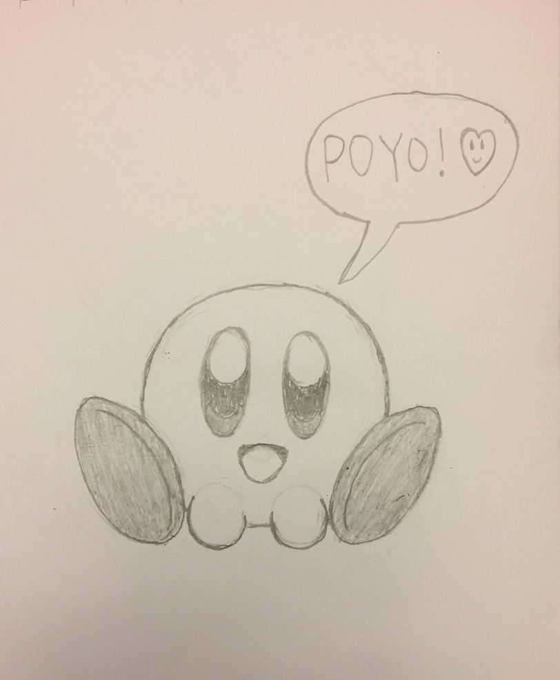 812x985 Kirby Sketch By Zakhrieztoons - Kirby Sketch