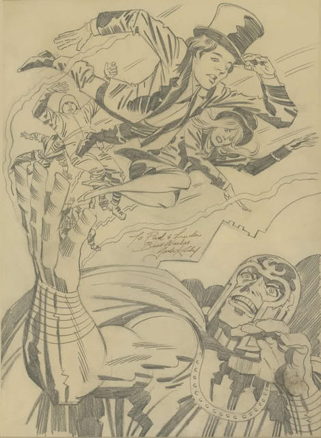 469x640 Paul Mccartney Jack Kirby Pencil Sketch Paul Mccartney - Kirby Sketch