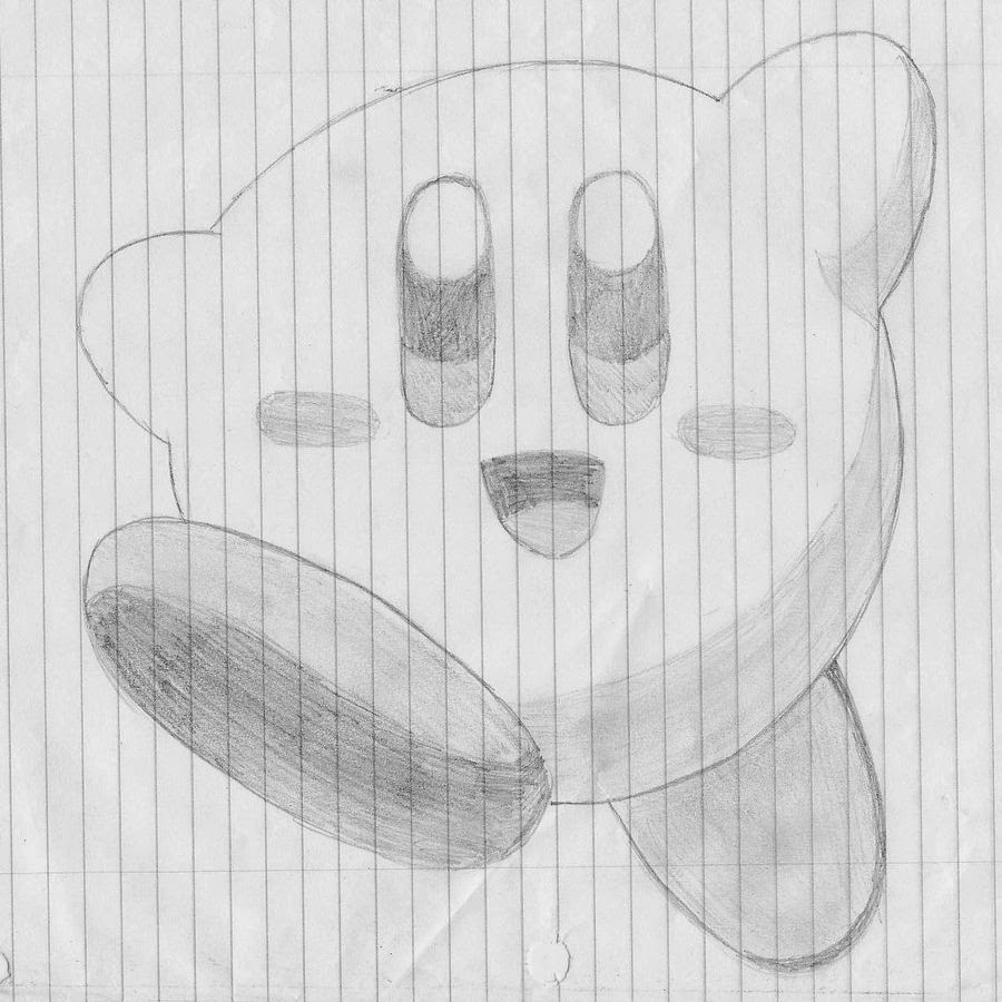 900x900 Cinema 4d Blog Sketches Of My Characters - Kirby Sketch