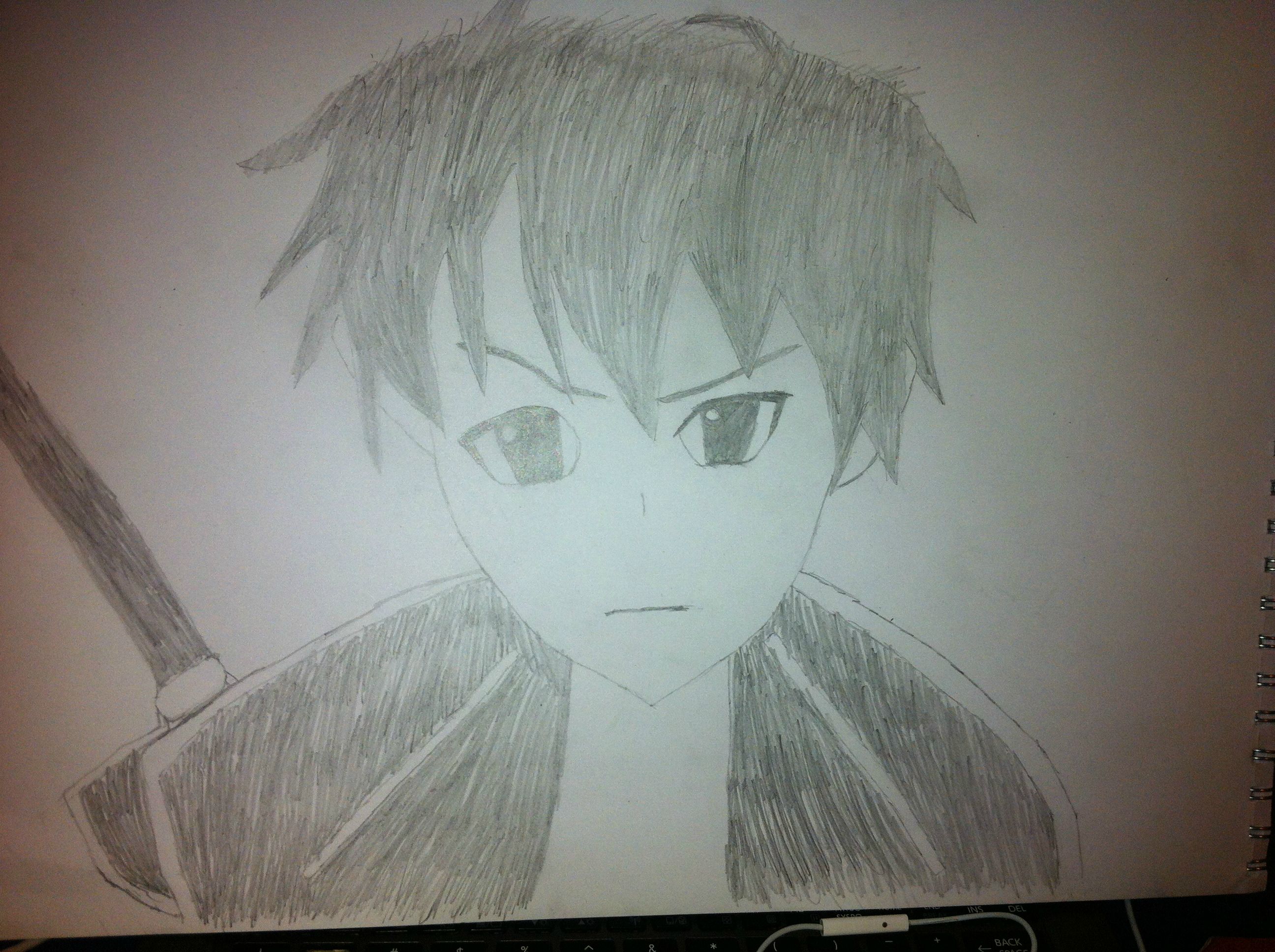 2592x1936 Kirito Sketch - Kirito Sketch