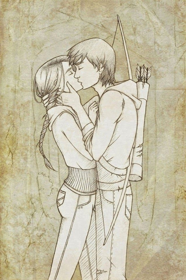 640x960 Pencil Drawings Of Couples Hugging Best Of Girl And Boy Kissing - Kiss Pencil Sketch