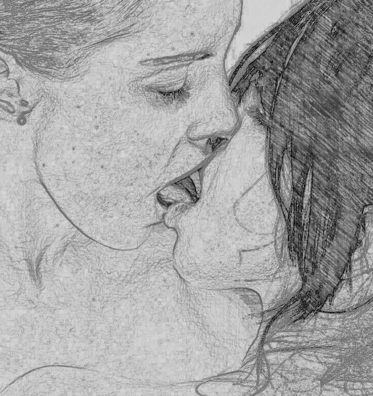736x780 The Kiss. Pencil Sketch. Artz. Mindz. Sketches - Kiss Pencil Sketch
