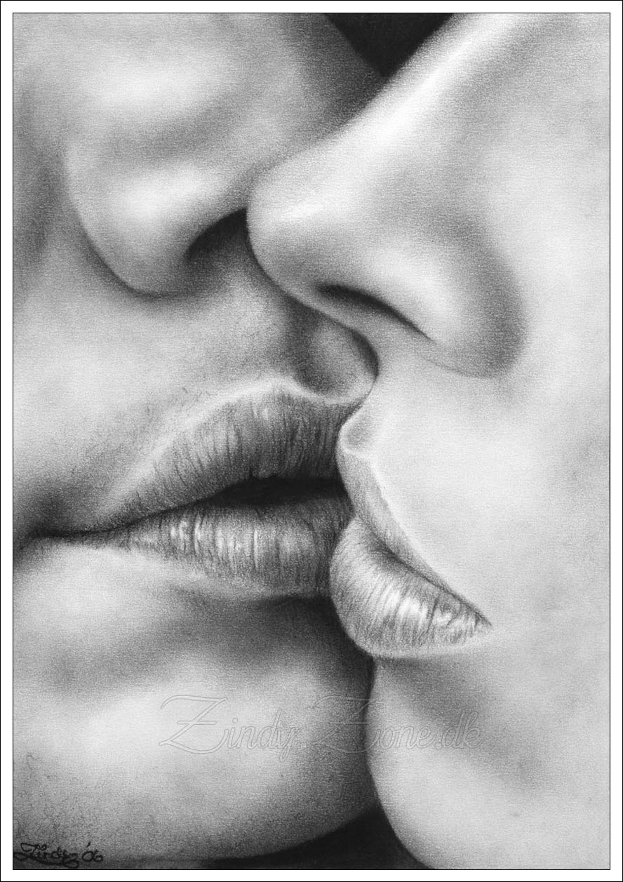 888x1257 Lips Kissing Sketch - Kissing Lips Sketch