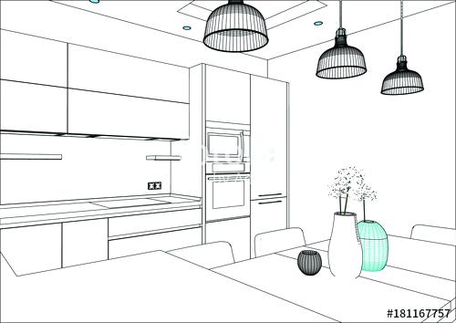 500x354 Kitchen Design Sketch Sketch A Day Kitchen Design Sketch Google - Kitchen Cabinet Sketch