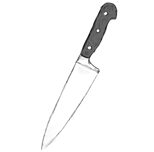 Kitchen Knife Sketch 2 
