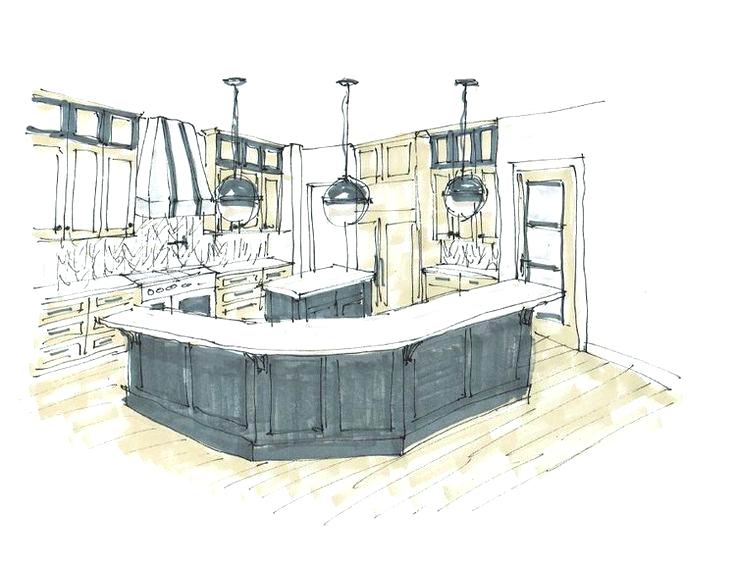 736x564 Kitchen Sketch Kitchen Remodel Sketch With Products And Finishes - Kitchen Sketch