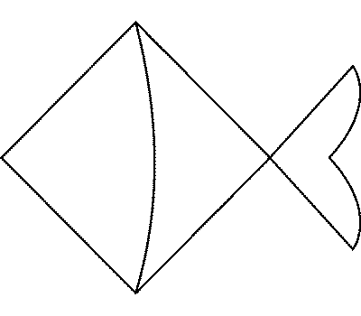 400x350 Kite Drawing Drawing Skill - Kite Sketch