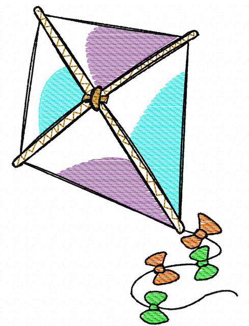 kite drawing