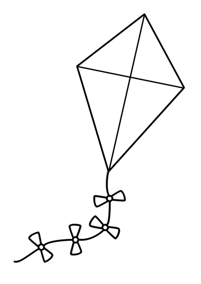 Kite drawing - jopoliz