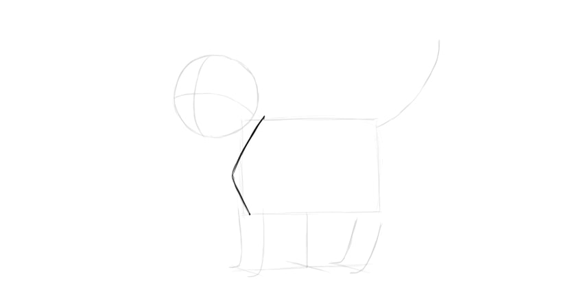 850x445 How To Draw A Super Cute Kitten Step By Step - Kitten Sketch Step By Step