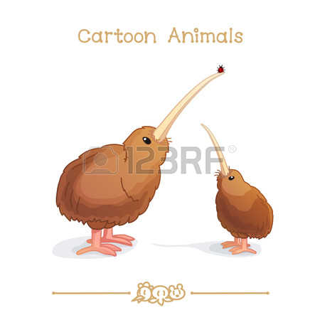 450x450 Kiwi Bird Clipart Sketch 26 - Kiwi Sketch