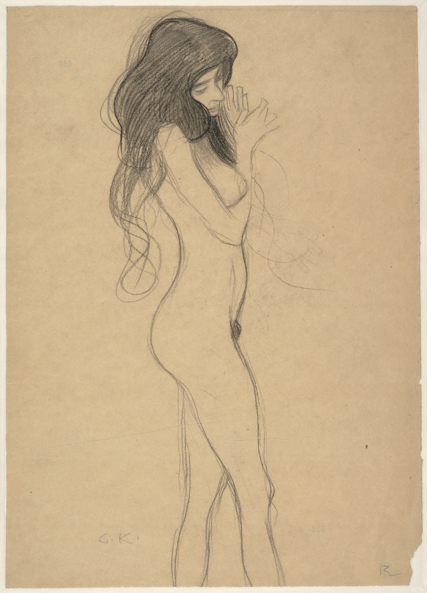 1810x2515 Gustav Klimt And Egon Schiele In Conversation - Klimt Sketches