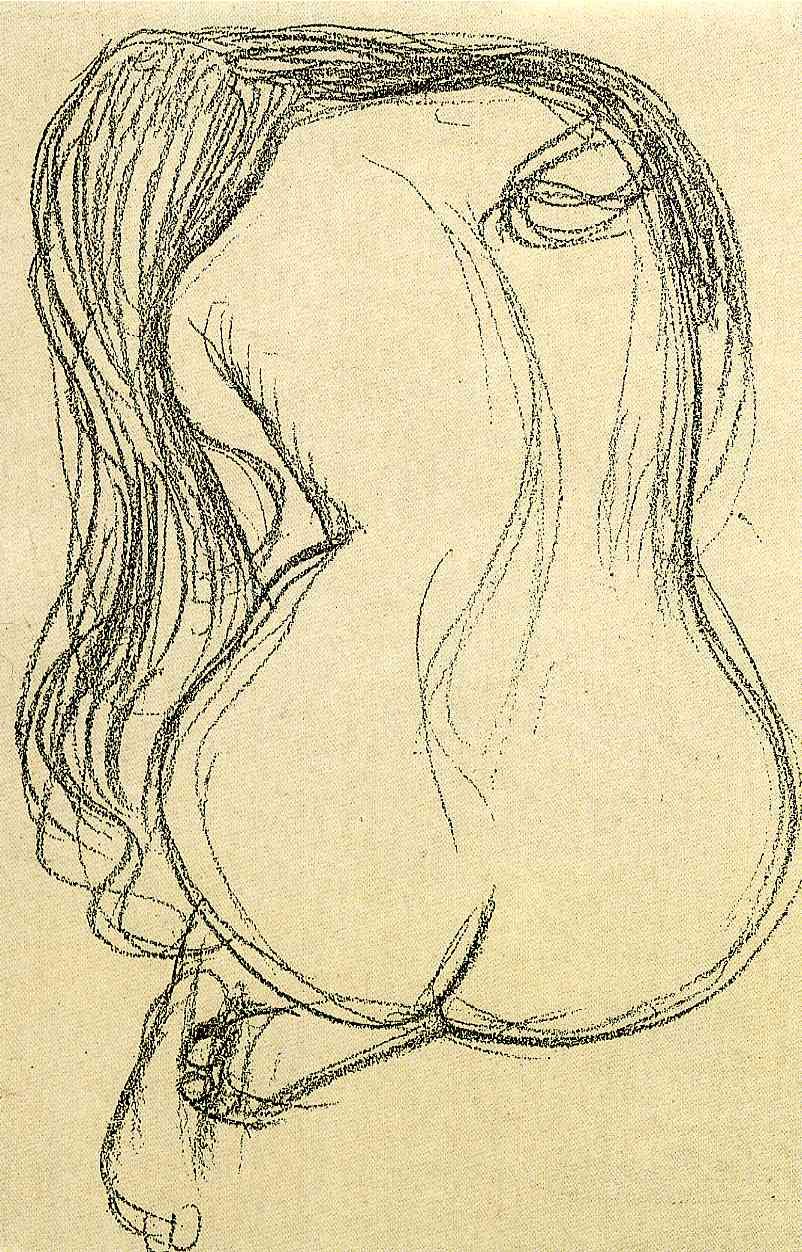 802x1252 Klimt I Love That Gustavo Klimt Started With The Sketch Of The - Klimt Sketches