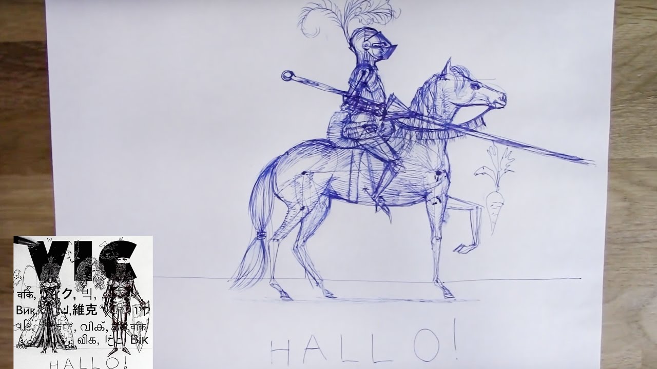 1280x720 Characteristics Of An Equestrian (Horseman) How To Draw A Knight - Knight On Horse Sketch