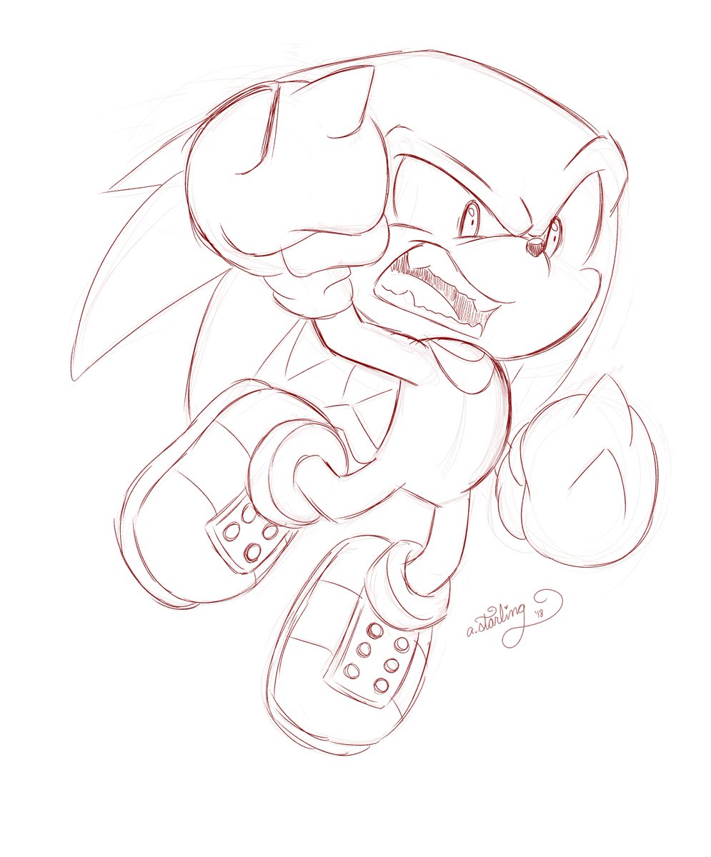 Knuckles Sketch