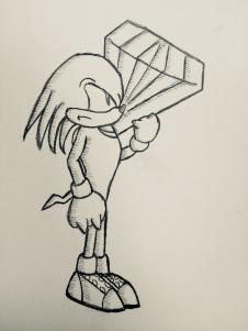 226x301 Image - Knuckles Sketch