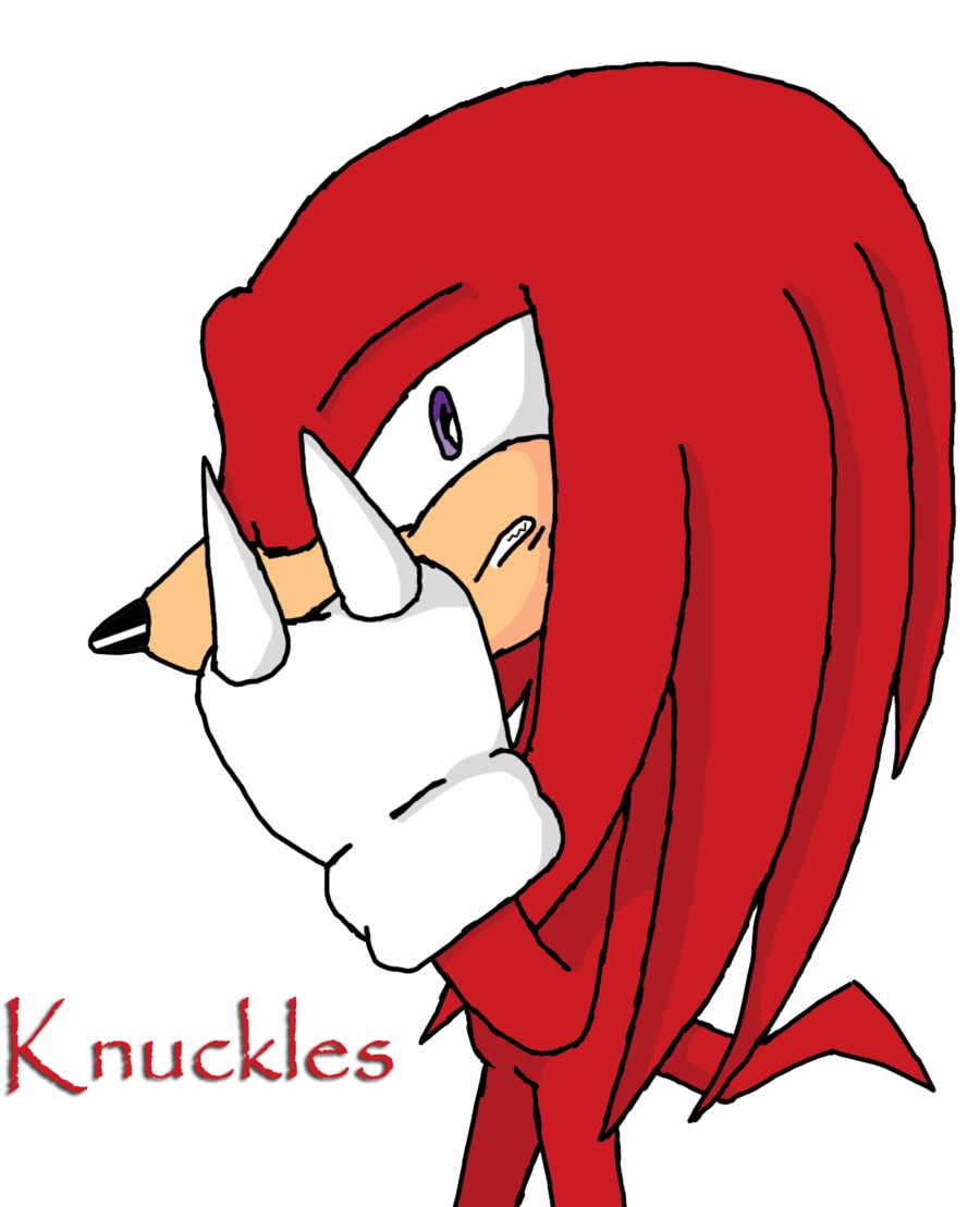 Knuckles Sketch at PaintingValley.com | Explore collection of Knuckles ...