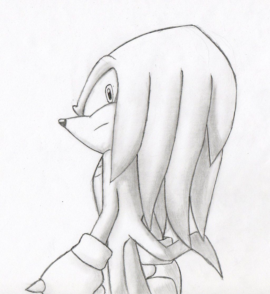 1024x1117 Knuckles Drawing. Drawings Drawings - Knuckles Sketch
