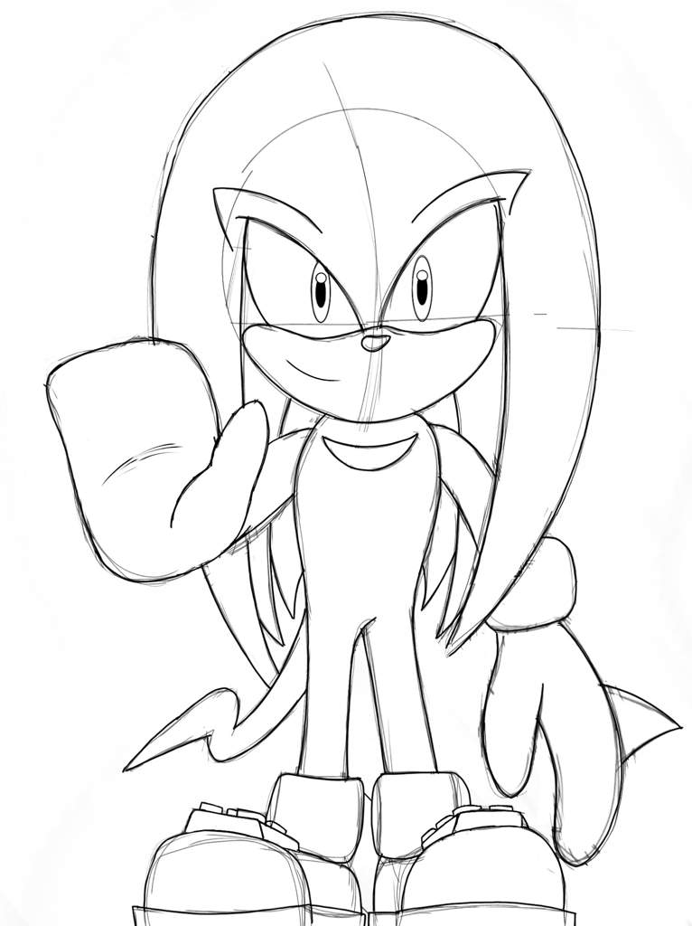 766x1024 Random Knuckles Sketch Sonic The Hedgehog! Amino - Knuckles Sketch