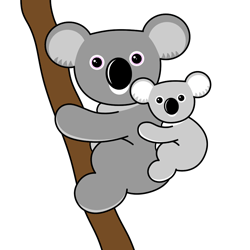 250x250 How To Draw Koala Bears Drawing Tutorials Amp Drawing Amp How To - Koala Bear Sketch