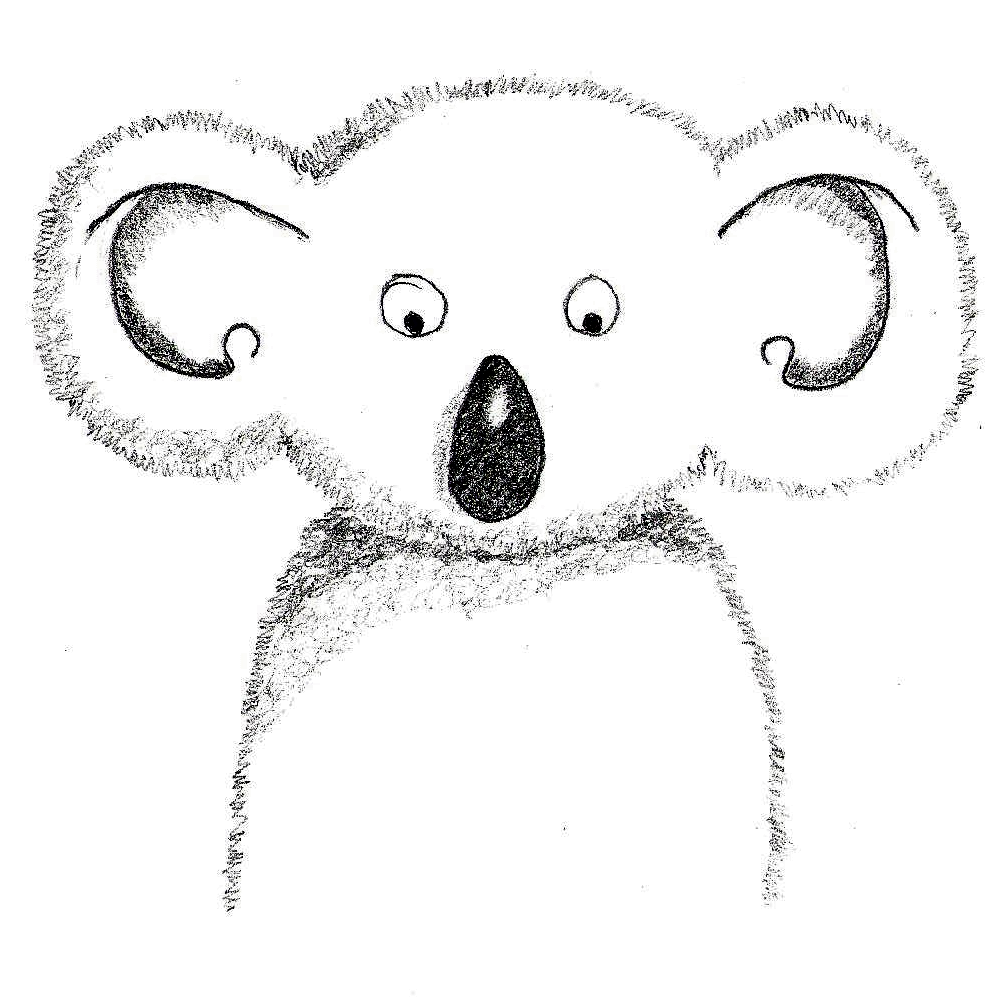 1000x1000 Koala Sketch Weasyl - Koala Sketch