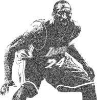 190x196 Kobe Bryant Pencil Sketch By Spreadshirt - Kobe Bryant Sketch
