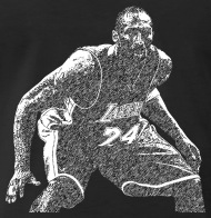 190x196 Kobe Bryant Pencil Sketch By Spreadshirt - Kobe Sketch