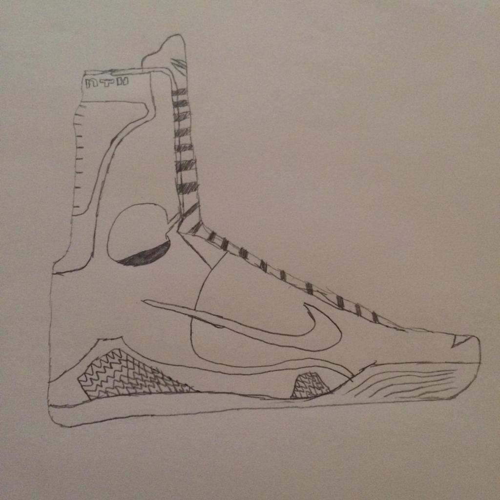 1024x1024 Kobe 9 Sketchdrawing - Kobe Sketch
